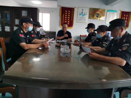 戎安公司義務(wù)巡邏開展反電詐、防溺水宣傳活動